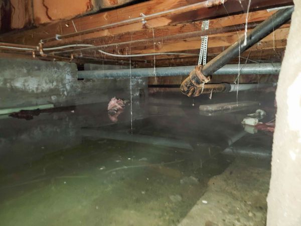 Crawlspace Water Restoration in Destin